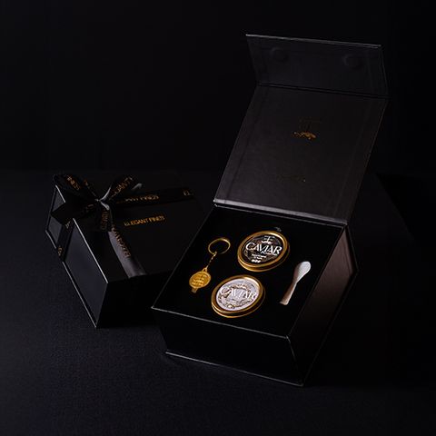 ELEGANT FINE CAVIAR GIFTBOX DUO (4)