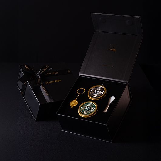 ELEGANT FINE CAVIAR GIFTBOX DUO