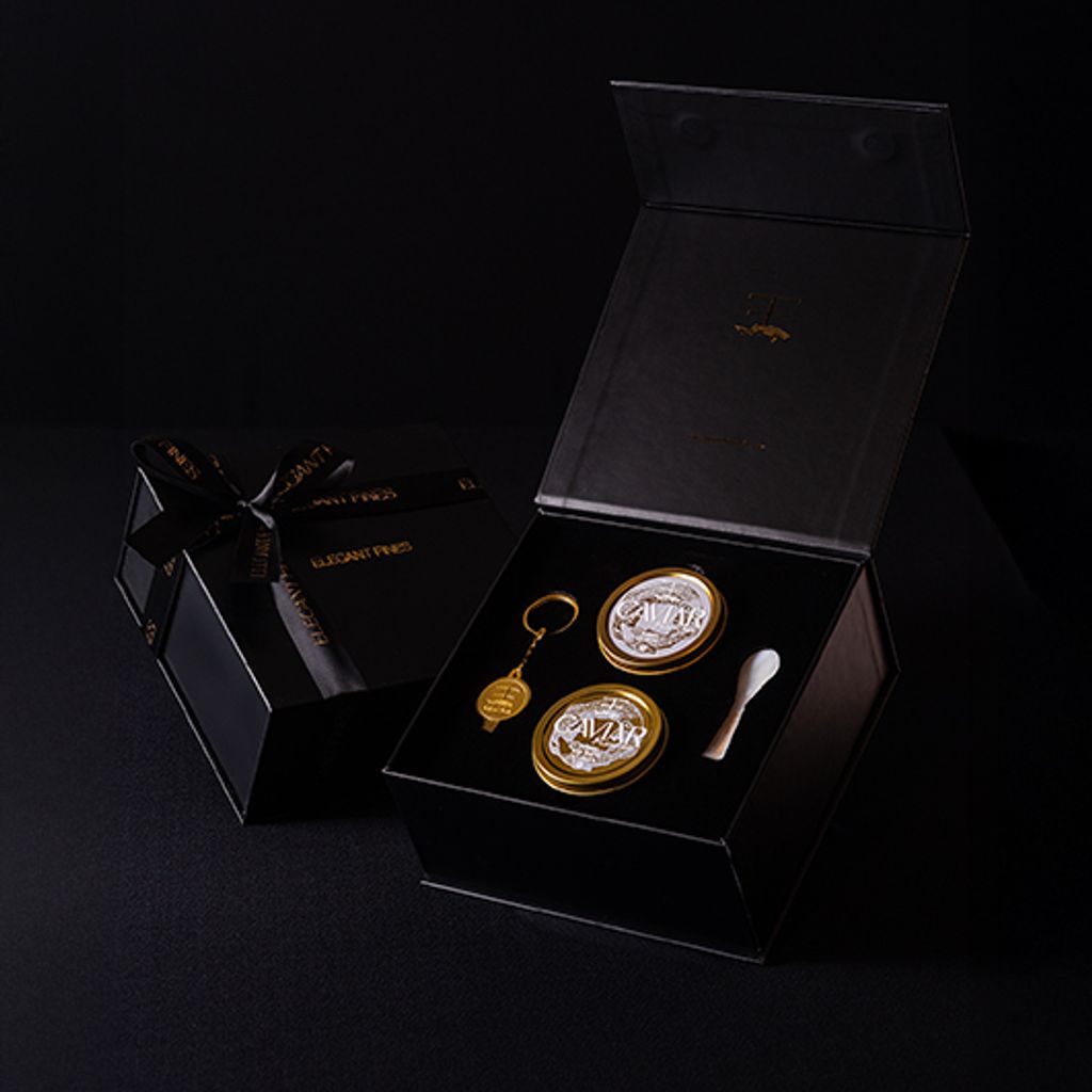 ELEGANT FINE CAVIAR GIFTBOX DUO (2)