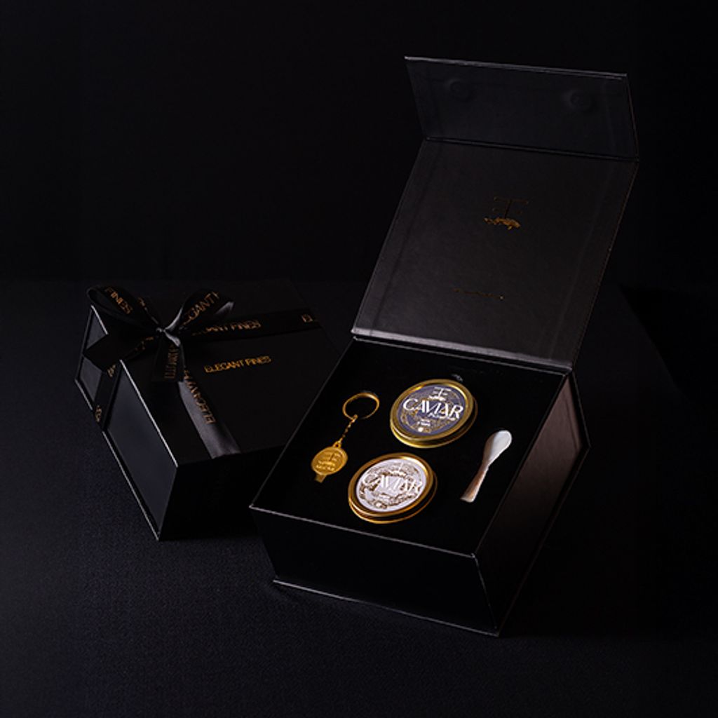 ELEGANT FINE CAVIAR GIFTBOX DUO (3)