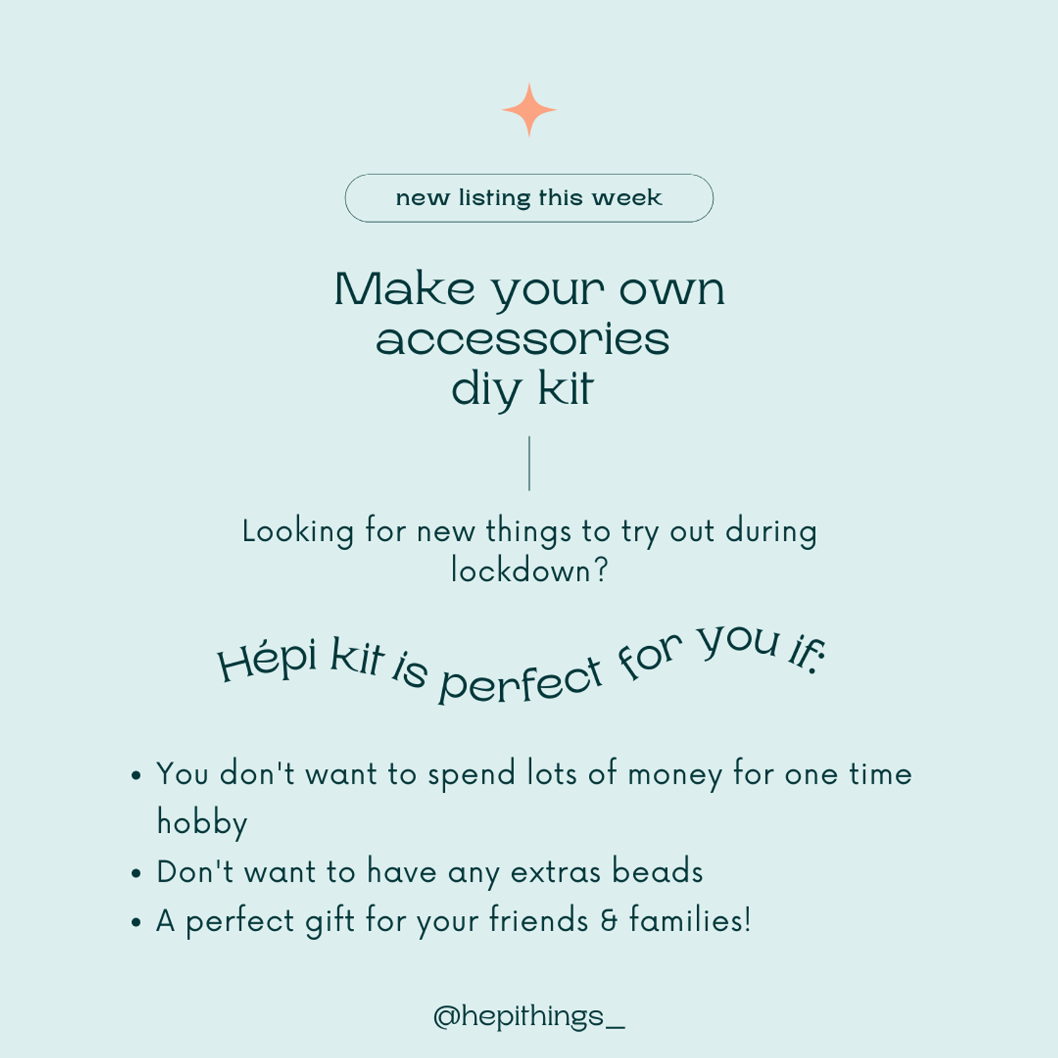 Hepi Things - Hépi diy kit