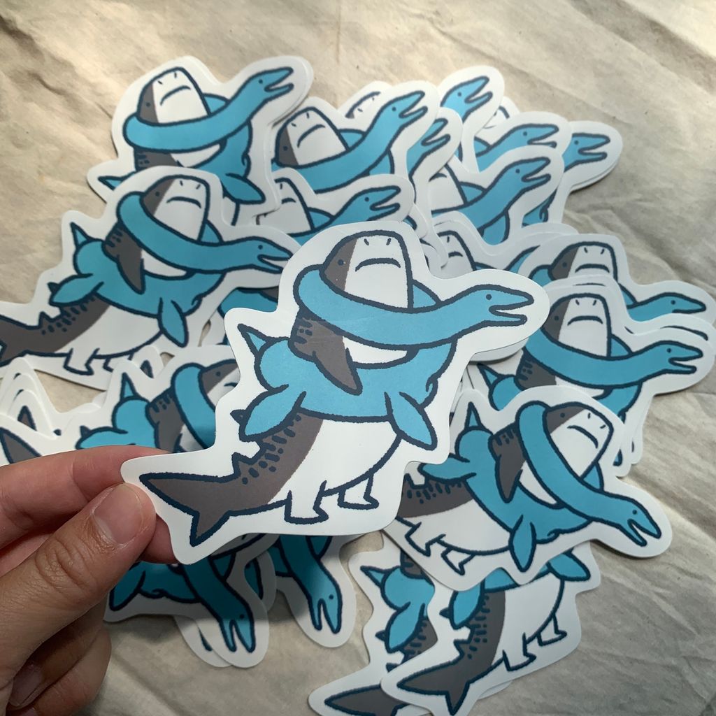 sticker-tigersharkswimring