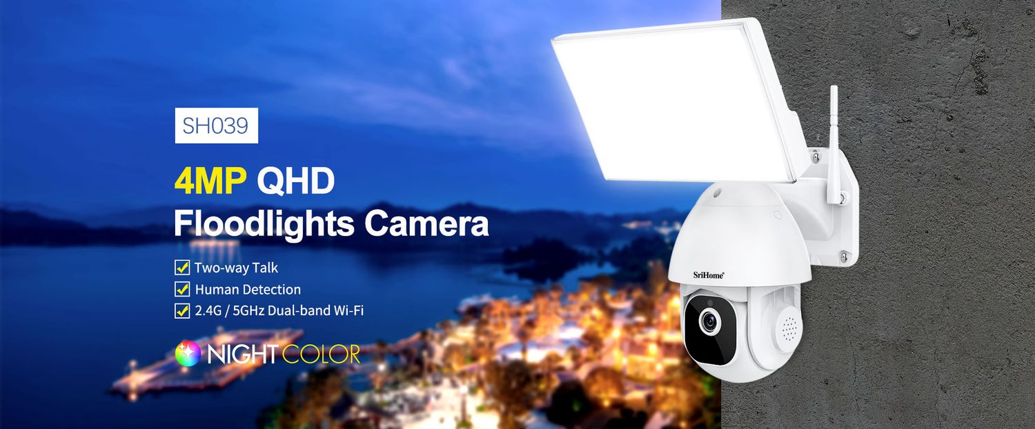SriHome - Surveillance CCTV Wifi Camera Protect Your Home & Shop | SH039