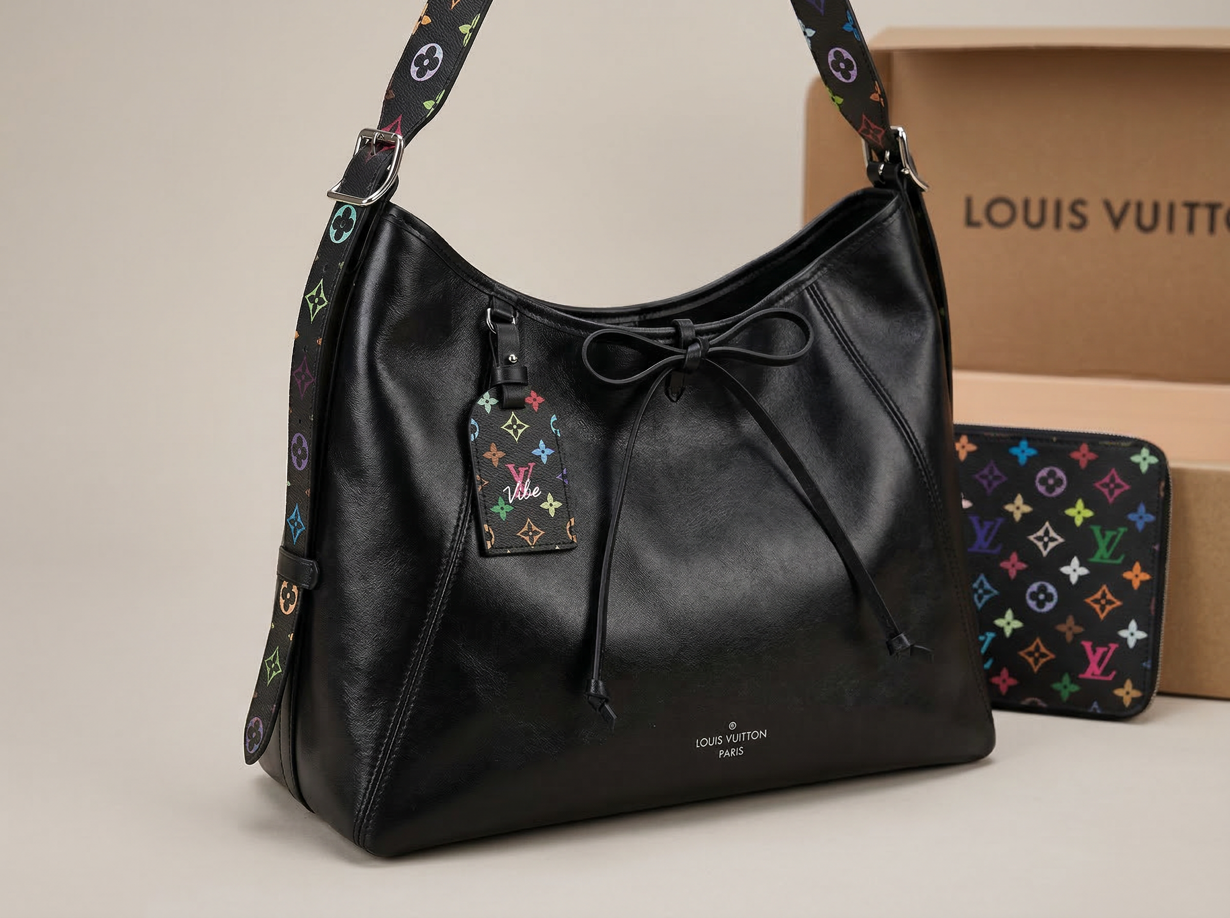 Louis Vuitton CarryAll Vibe MM 整體結構細節