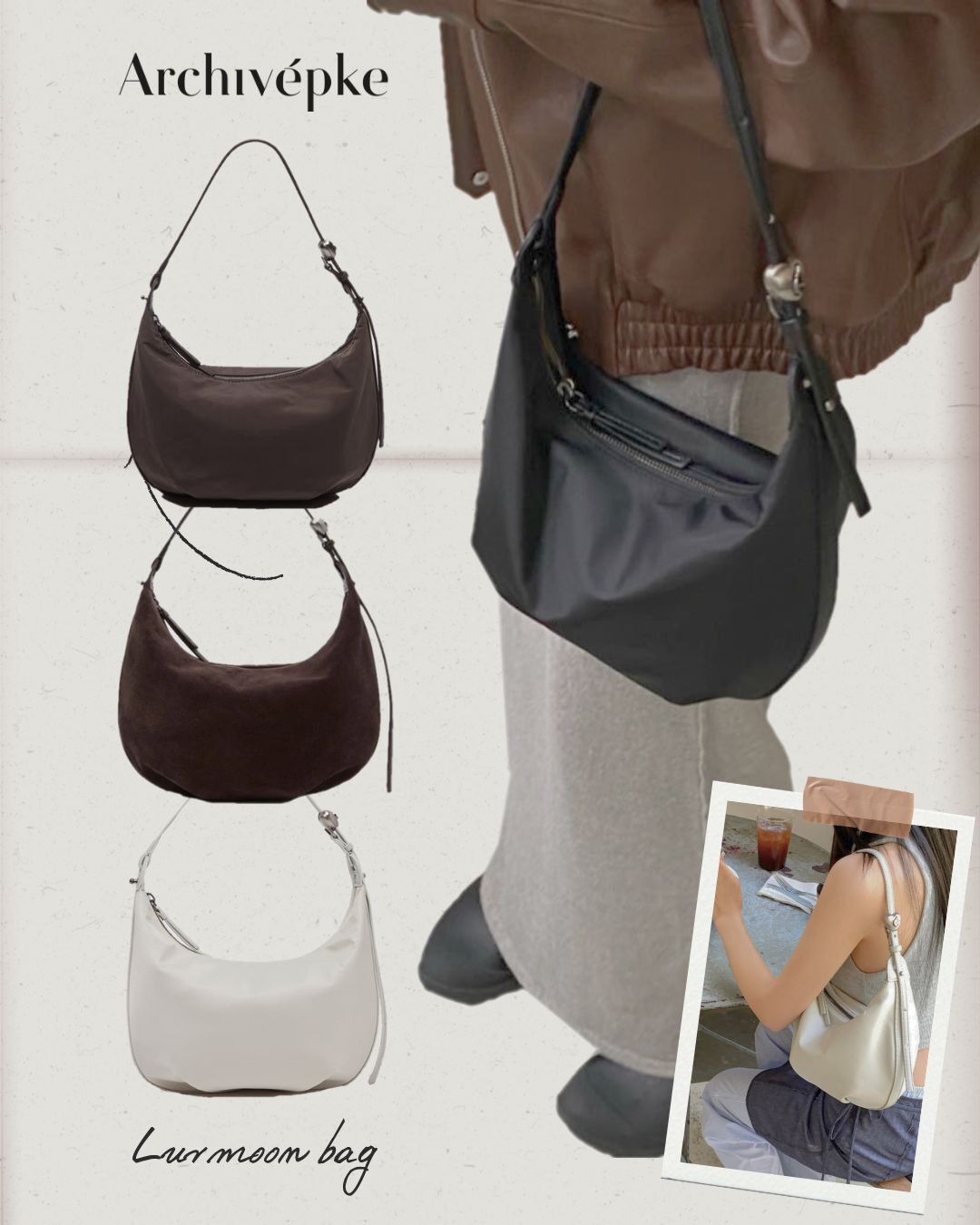 Minimalist Modern Fashion Brand Moodboard Instagram Post