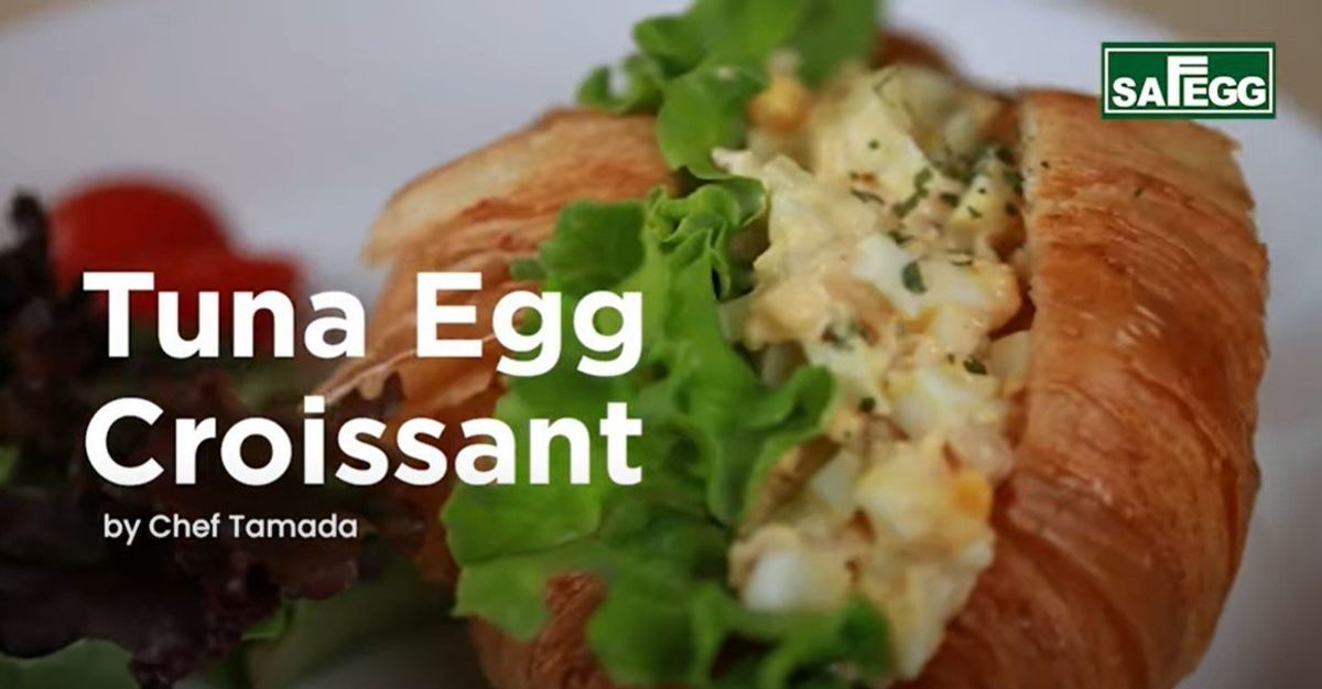 How to Make Tuna Egg Croissant