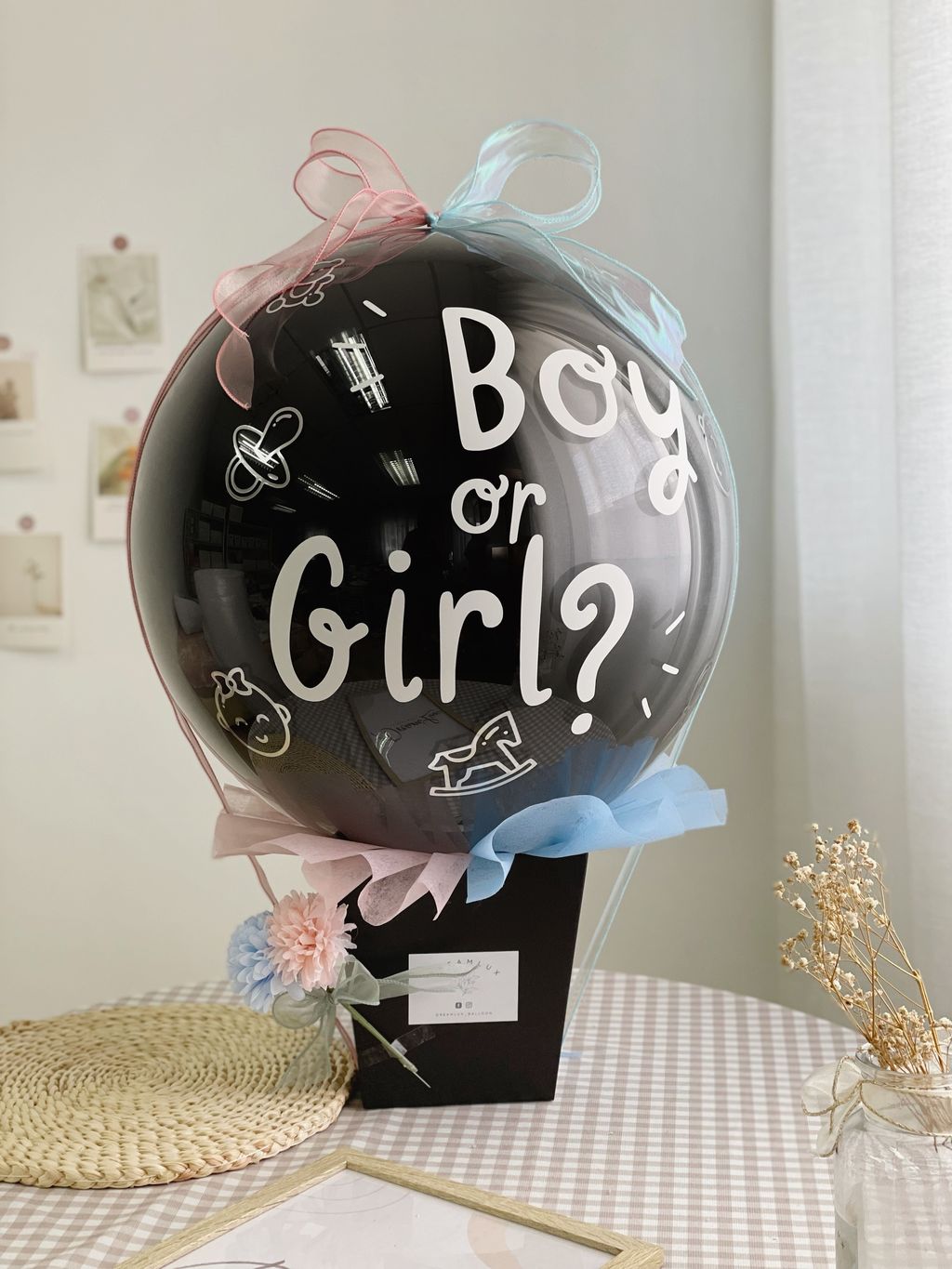 Jelly Bee Helium Balloon Box *Gender Reveal – Dreamlux Gift
