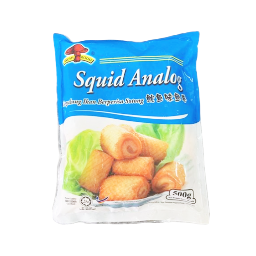 Mushroom Squid Analog 鱿鱼味鱼卷