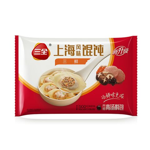 三全上海风味三鲜馄饨