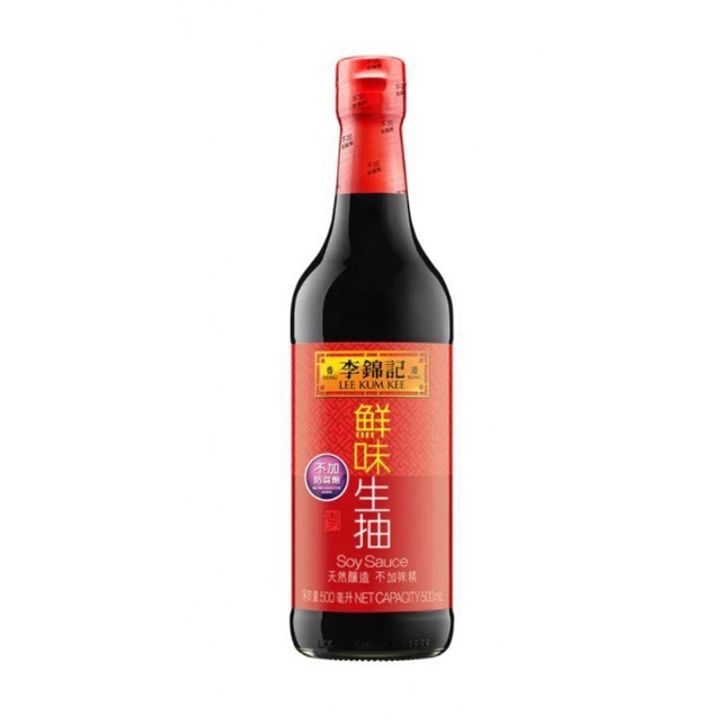 李锦记鲜味生抽 Lee Kum Kee Light Soy Sauce 500ml