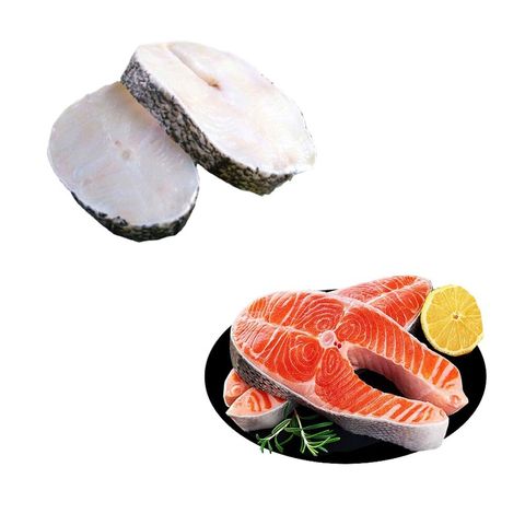 cod and salmon set