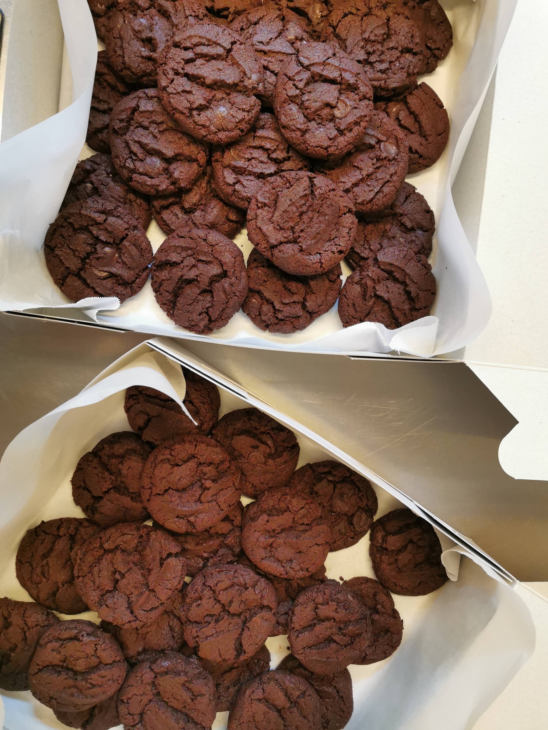 First Date Cookies (Double Dark Chocolate Chunk) California Cookie