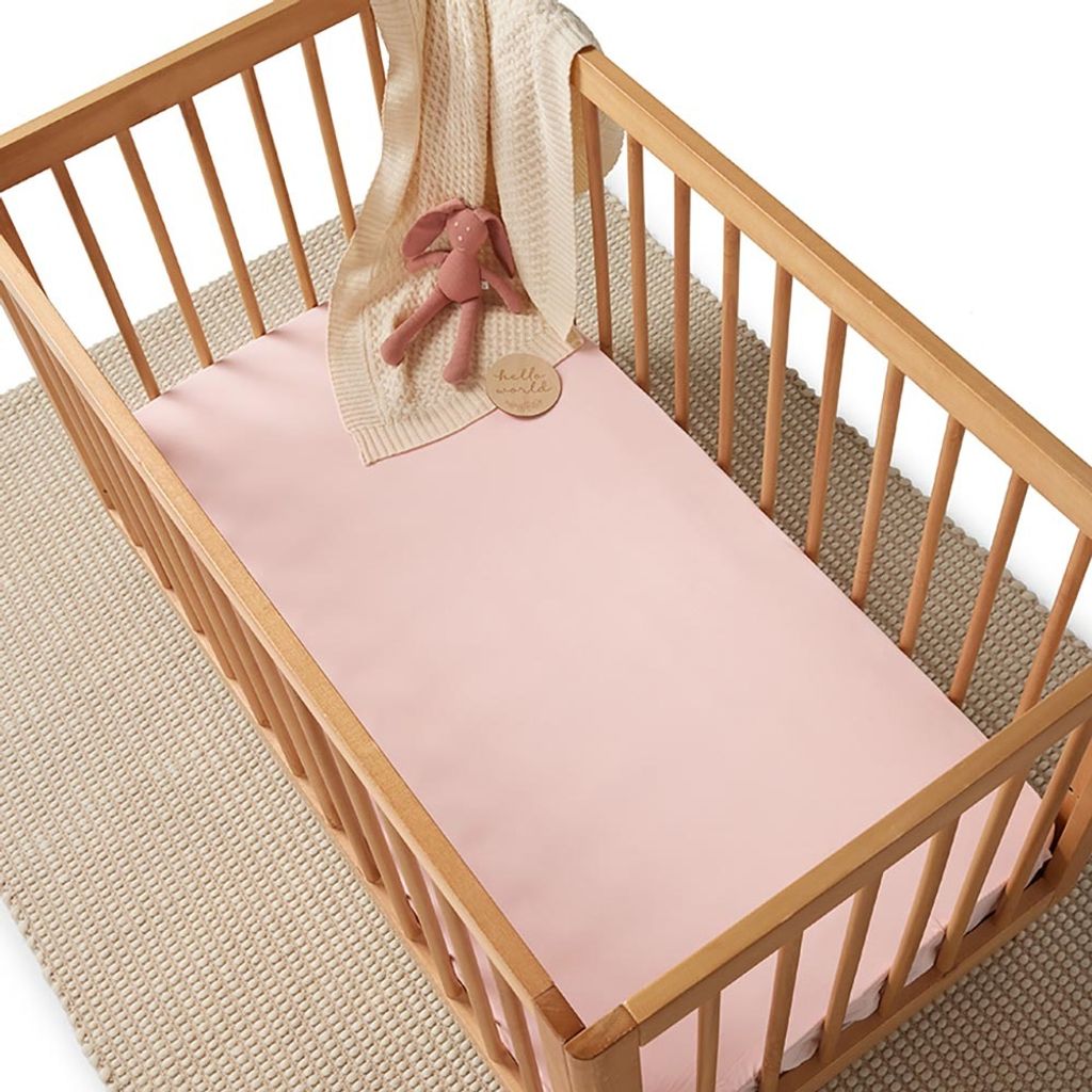 Snuggle-Hunny-Baby-Pink-Cot-Sheet-3