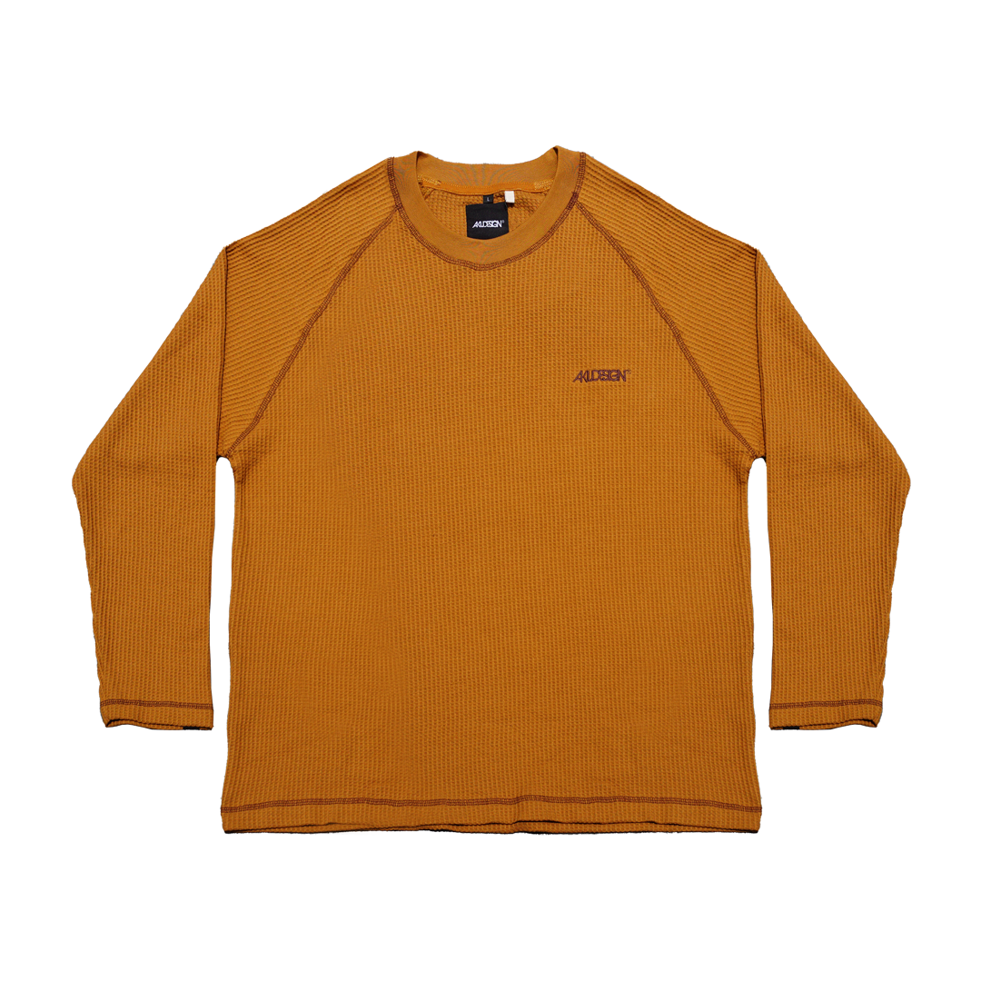 Mantis Oversize Waffle LS Brown_1080x1080 01