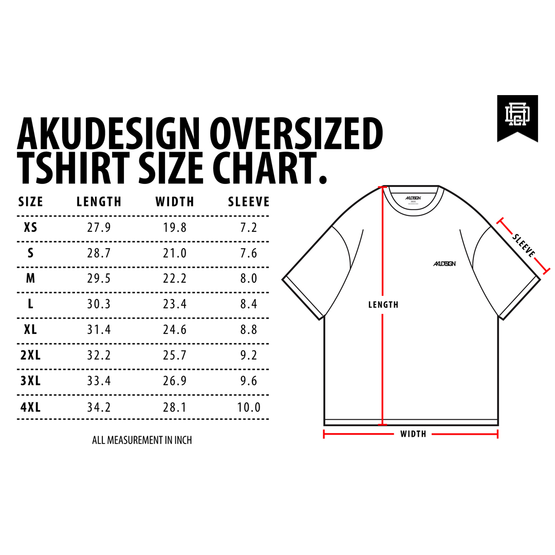 Tshirt Oversized Size Chart (inch)_1080x1080