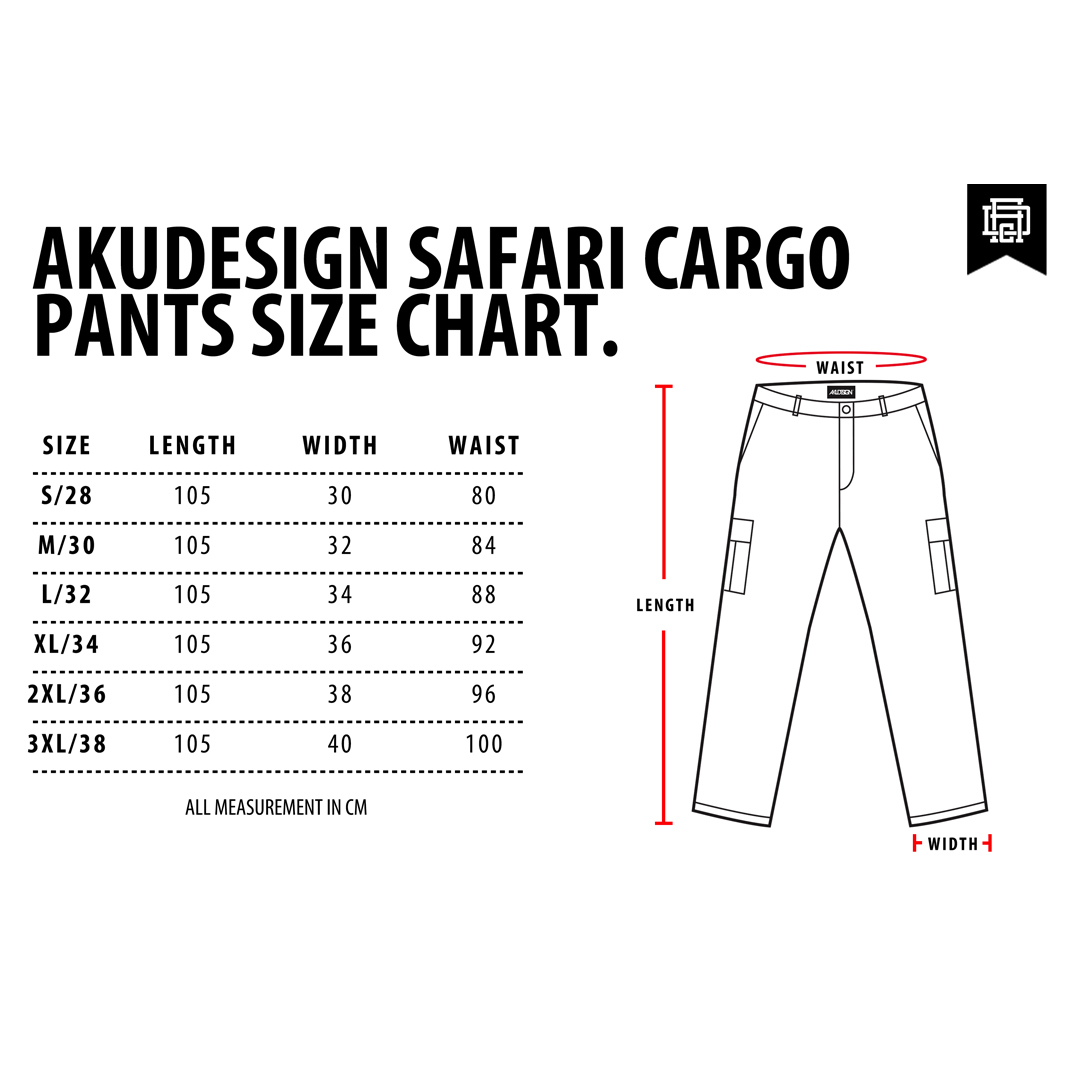 Militia Safari Cargo Pants – Akudesign Clothing - Wear With Pride