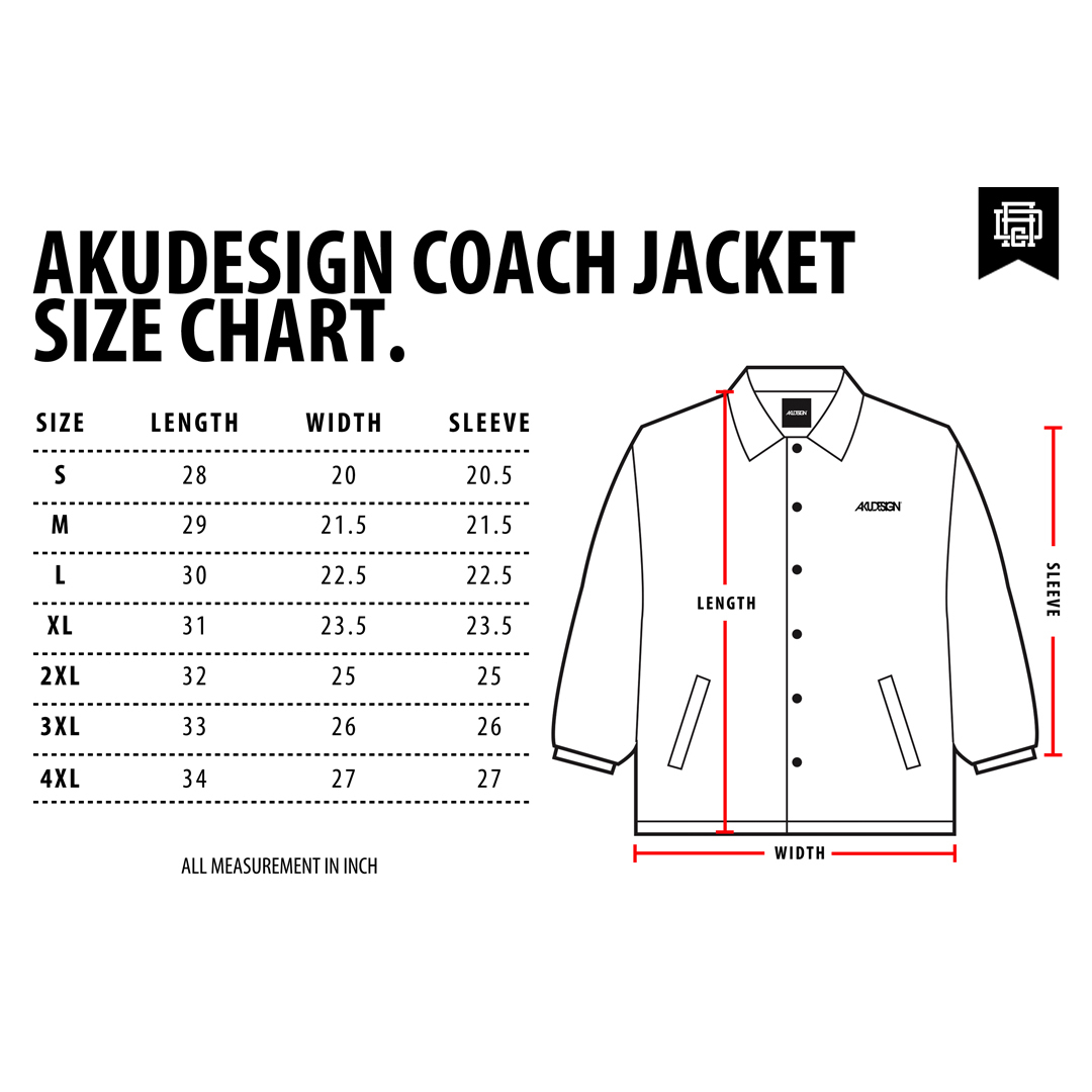 Freed Coach Jacket Akudesign Clothing Wear With Pride