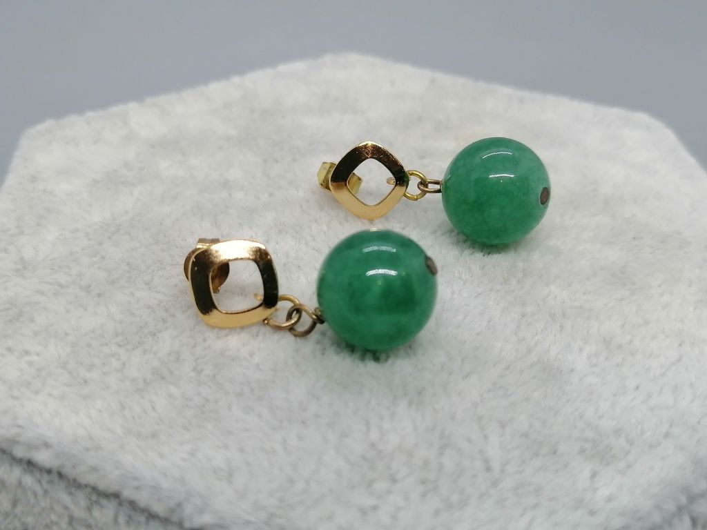 QUAGREEA RM99 Green Quartz Earrings3