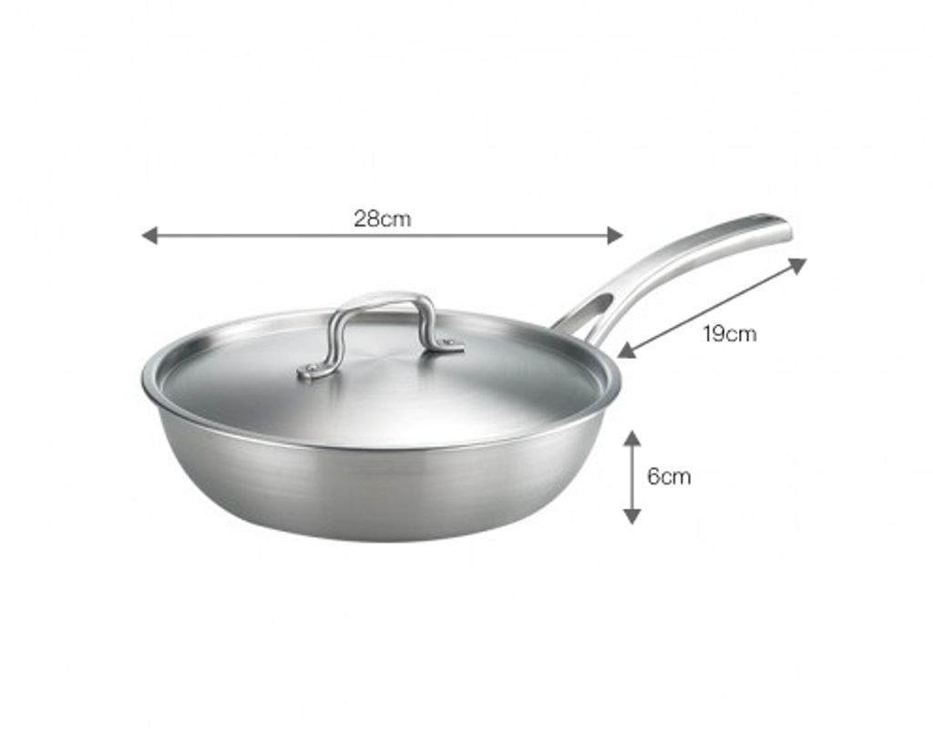 28cm小平炒鍋-2