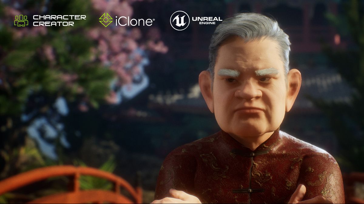 在Unreal Engine中使用Character Creator和iClone製作出擁有密集對話亞洲角色的動畫