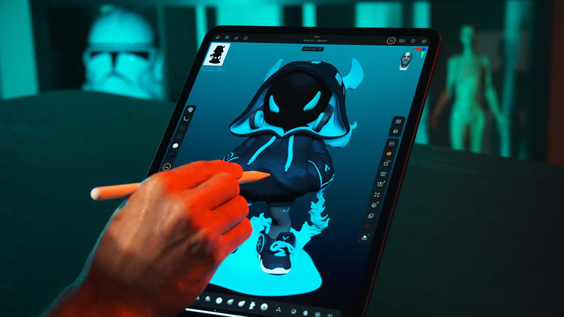 ZBrush-for-iPad-Dynamics