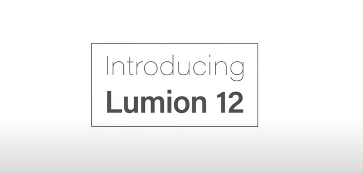 Lumion 12 的新功能