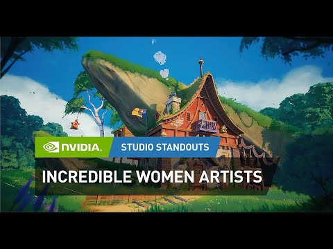 Stunning Art from Incredible Women Artists | A Community Art Showcase - NVIDIA Studio Standouts