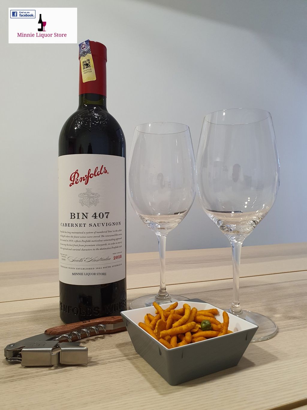 Penfolds Bin 407 Cabernet Sauvignon – LINESE BEVERAGES Penfolds Bin 407 Cabernet Sauvignon – LINESE BEVERAGES