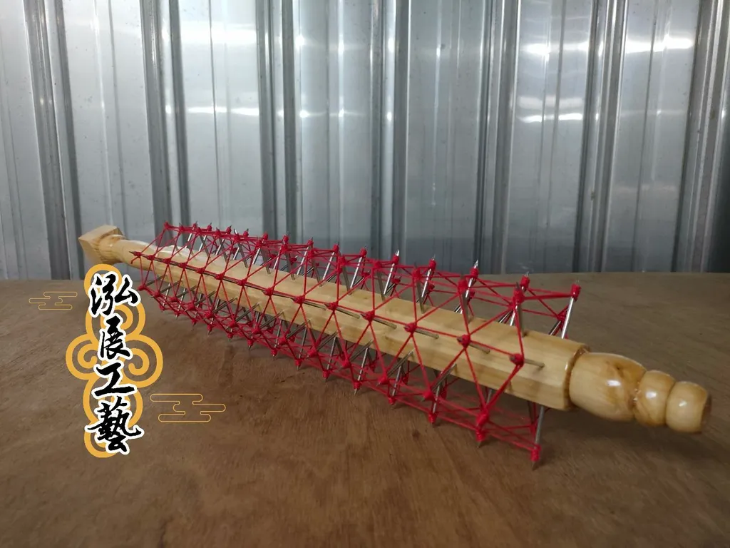 ZG23654210原木八角柄108釘釘棍 (3).jpg
