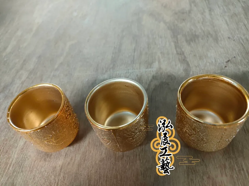 O22000007沙金平底酒杯 (3)