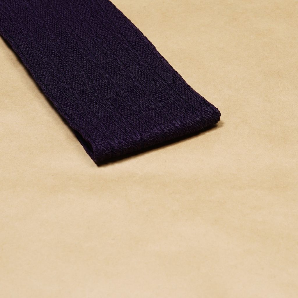 紫色編織