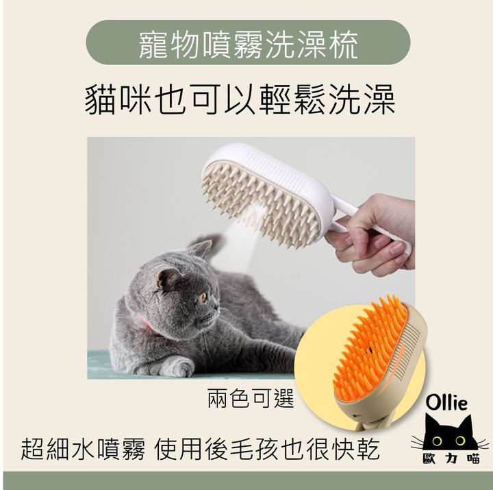 寵物噴霧梳子