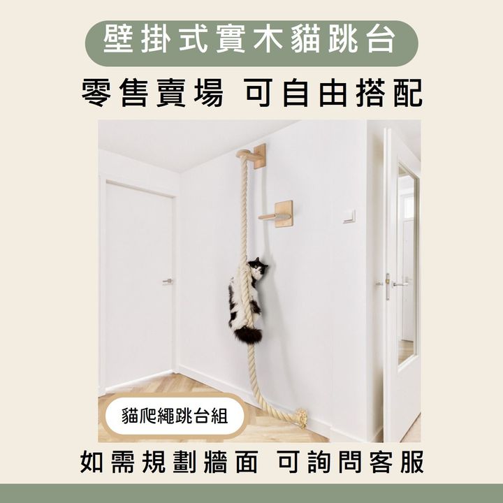 貓爬繩跳台組 首圖