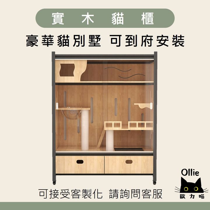 實木貓櫃 首圖