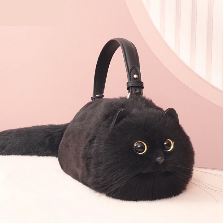 秋冬款黑貓包包 圖6