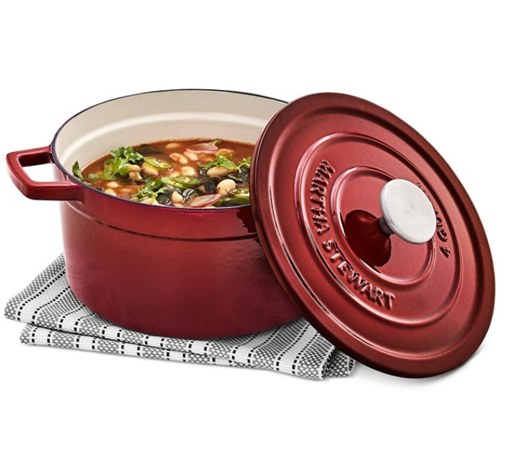 PRE ORDER] Martha Stewart Dutch Oven 6 quart – Cali Girl Shop