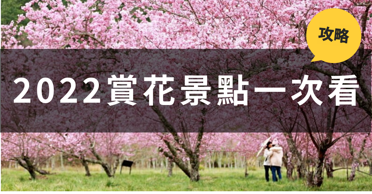 (2022.02更新) 全台賞櫻景點、櫻花花期總整理