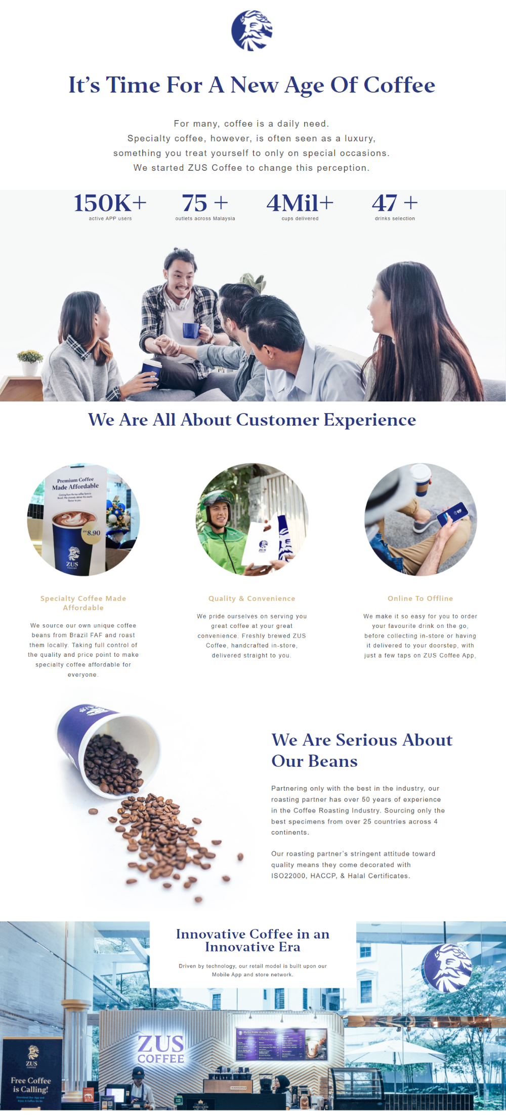 ZUS Coffee About Us