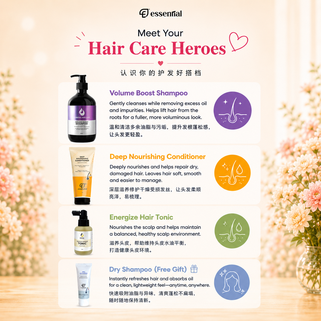 Care & Strength Set｜养发强化组合 