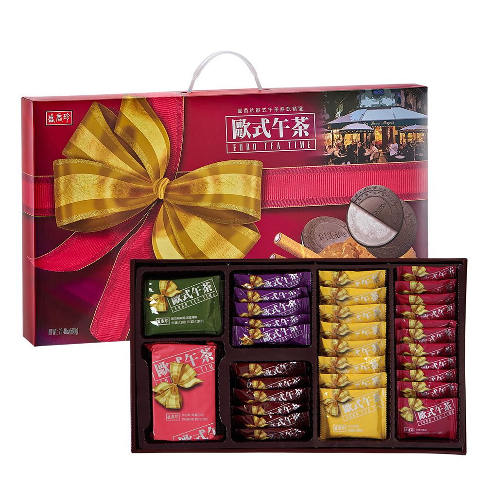 盛香珍盛香珍午茶餅乾精選歐式午茶 TEA  歐式午茶EURO TEA TIME  歐 午茶TIM歐式午茶歐式  式午茶下午式午歐式午 歐式午茶