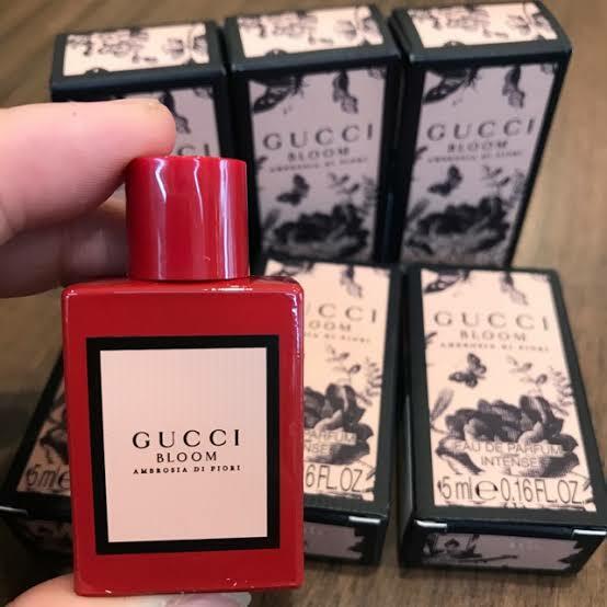 Mini) GUCCI BLOOM AMBROSIA DI FIORI EDP INTENSE 5ML –  LuxuryfragranceStore.com