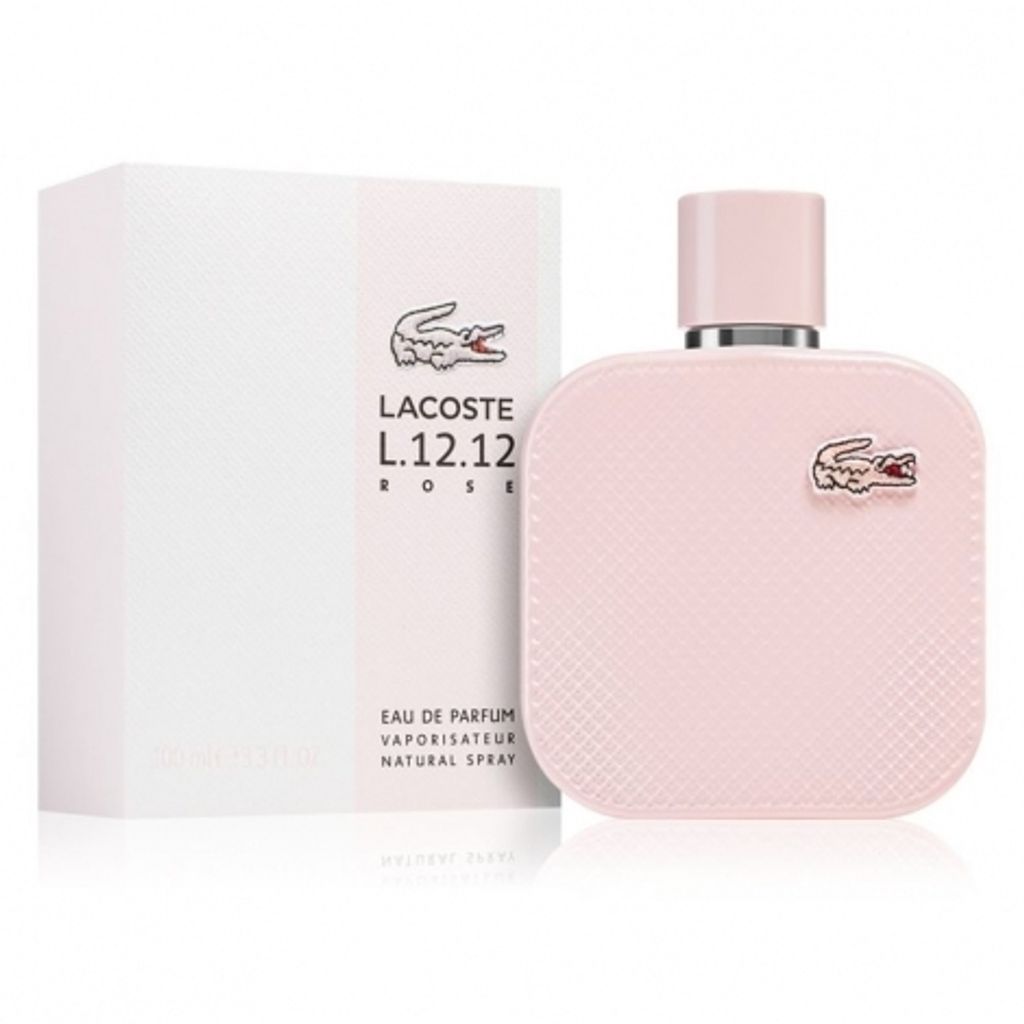LACOSTE L.12.12 ROSE Eau De Parfum for Women 100ML [Authentic] –  LuxuryfragranceStore.com