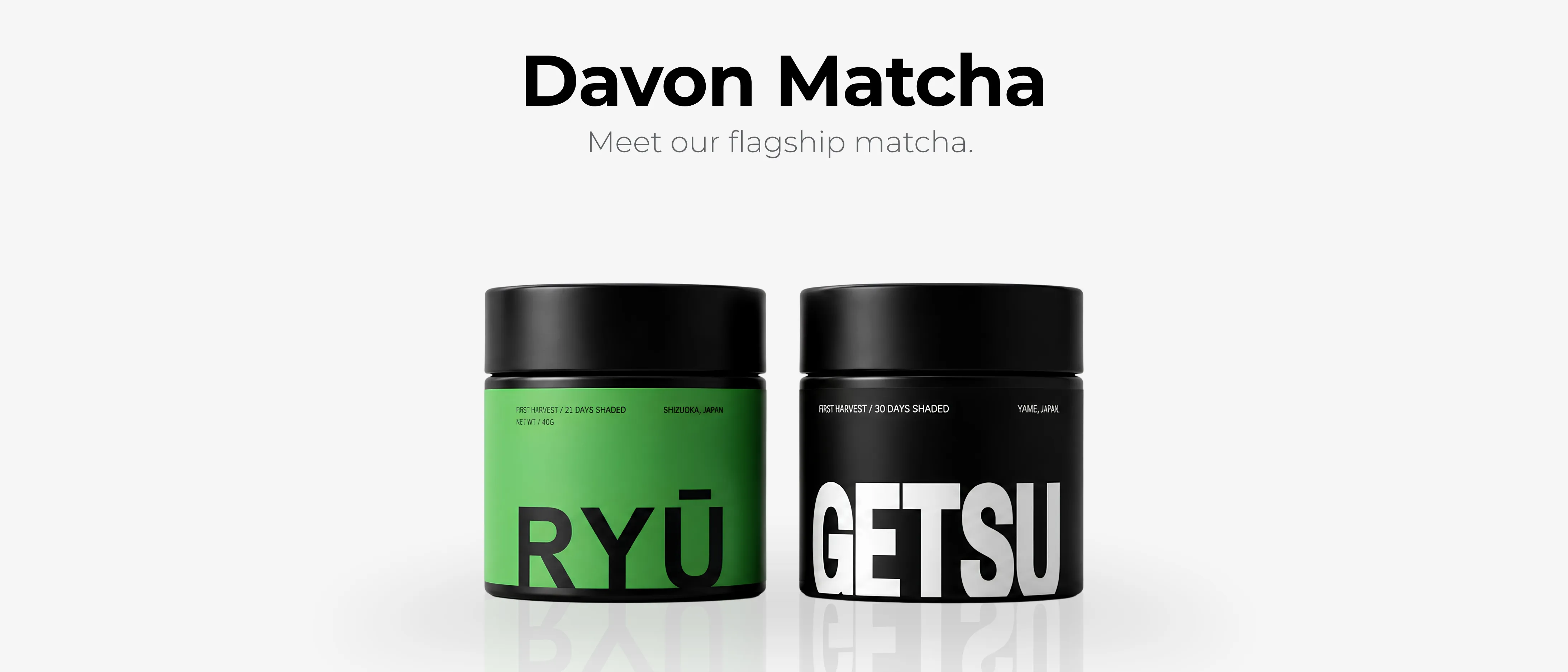Davon Matcha Collection