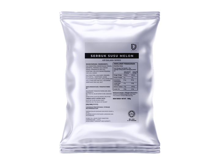 air balang - Melon milk packaging 1kg