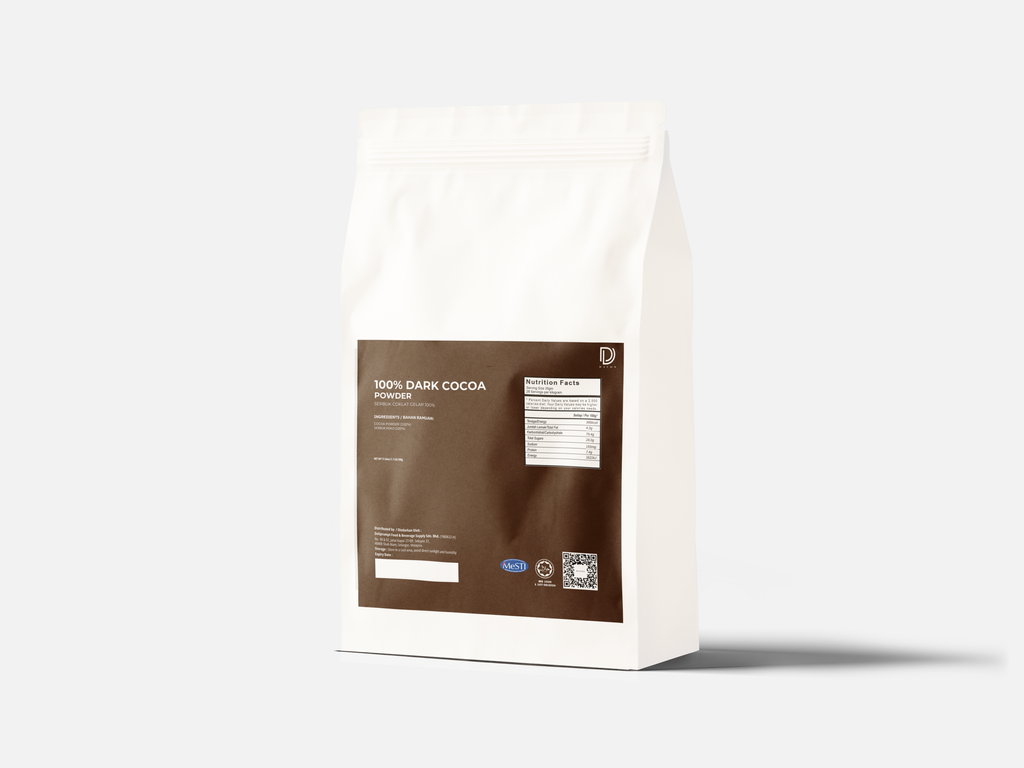 100% dark cooca new packaging