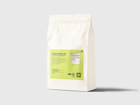 lemon green tea new packagaing
