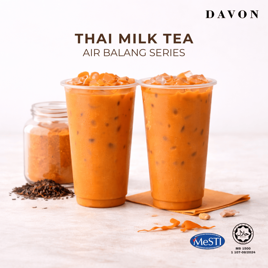 bazaar thai milk tea 