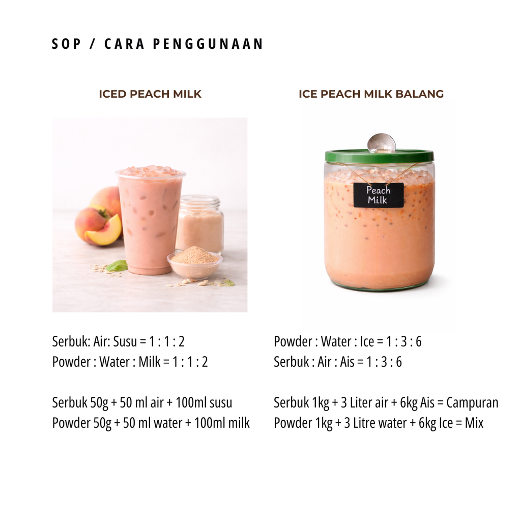 bazaar peach milk