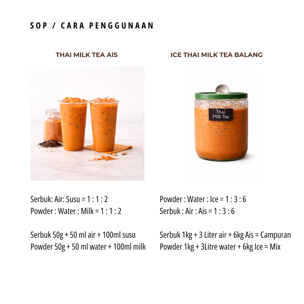 bazaar thai milk tea