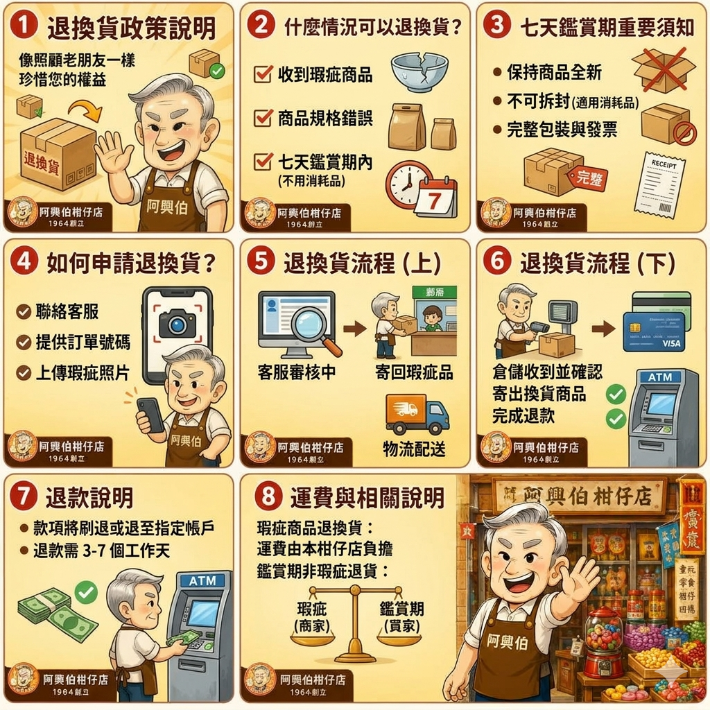 退換貨
